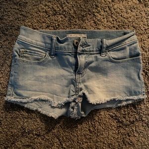 Abercrombie and Fitch kids size 12 jean shorts